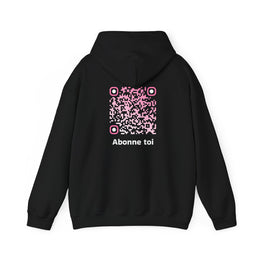 Sweatshirt unisexe Noir | qr code Sakura