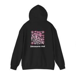 Sweatshirt unisexe Noir | qr code Sakura