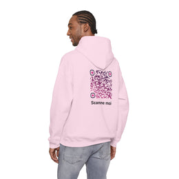 Sweatshirt unisexe Rose | qr code Prune