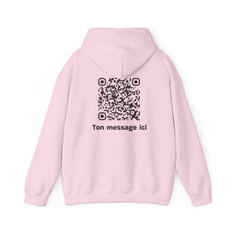 Sweatshirt unisexe Rose | qr code Signature