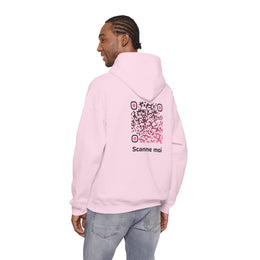 Sweatshirt unisexe Rose | qr code Tentation