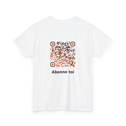 T-shirt Blanc - Qr code Braise - unisexe