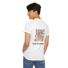T-shirt Blanc - Qr code Braise - unisexe
