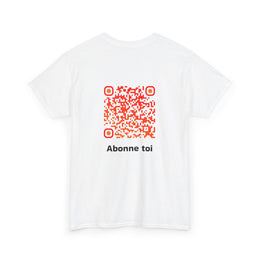 T-shirt Blanc - Qr code Phoenix - unisexe