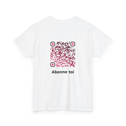 T-shirt Blanc - Qr code Rubis - unisexe