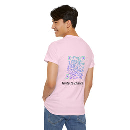 T-shirt Rose - Qr code Boréal - unisexe