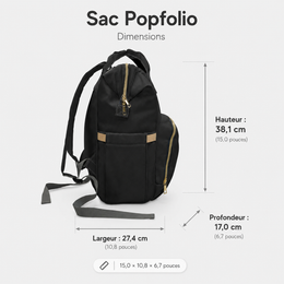 Sac à dos Urbain multi-fonction - Qr code Sable